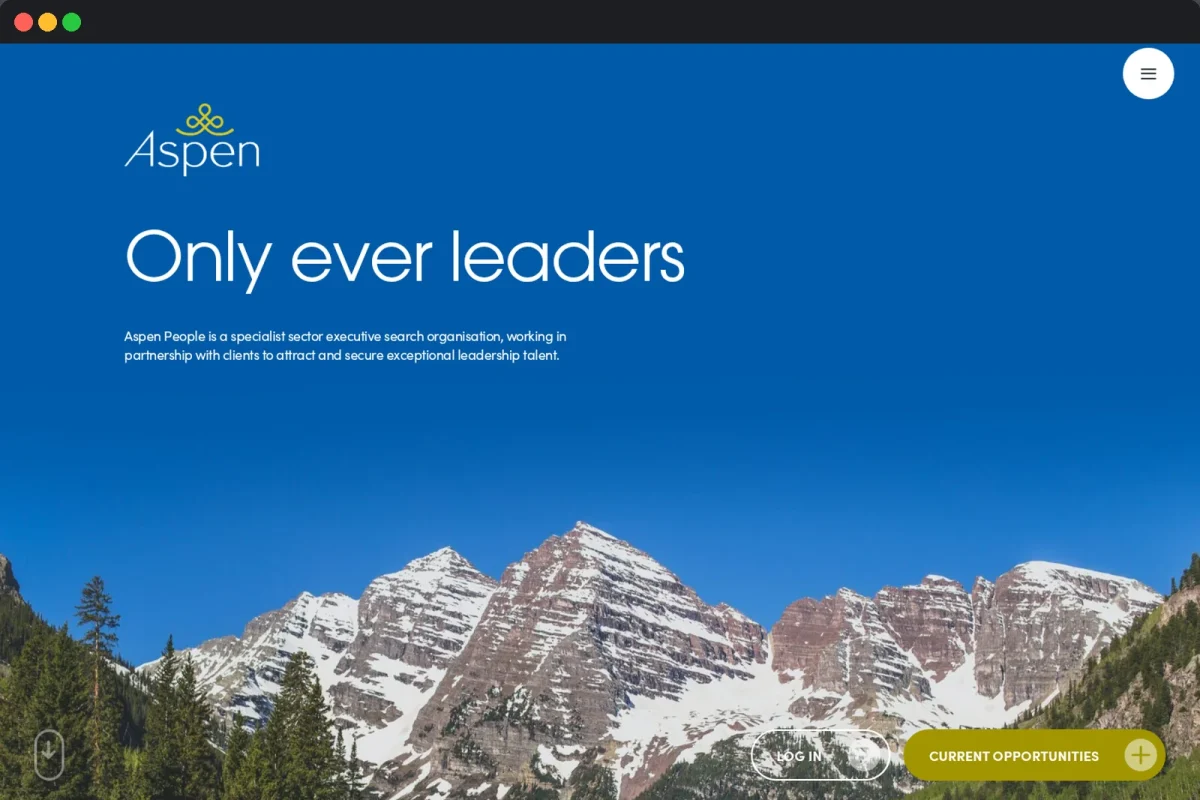 Aspen People homepage