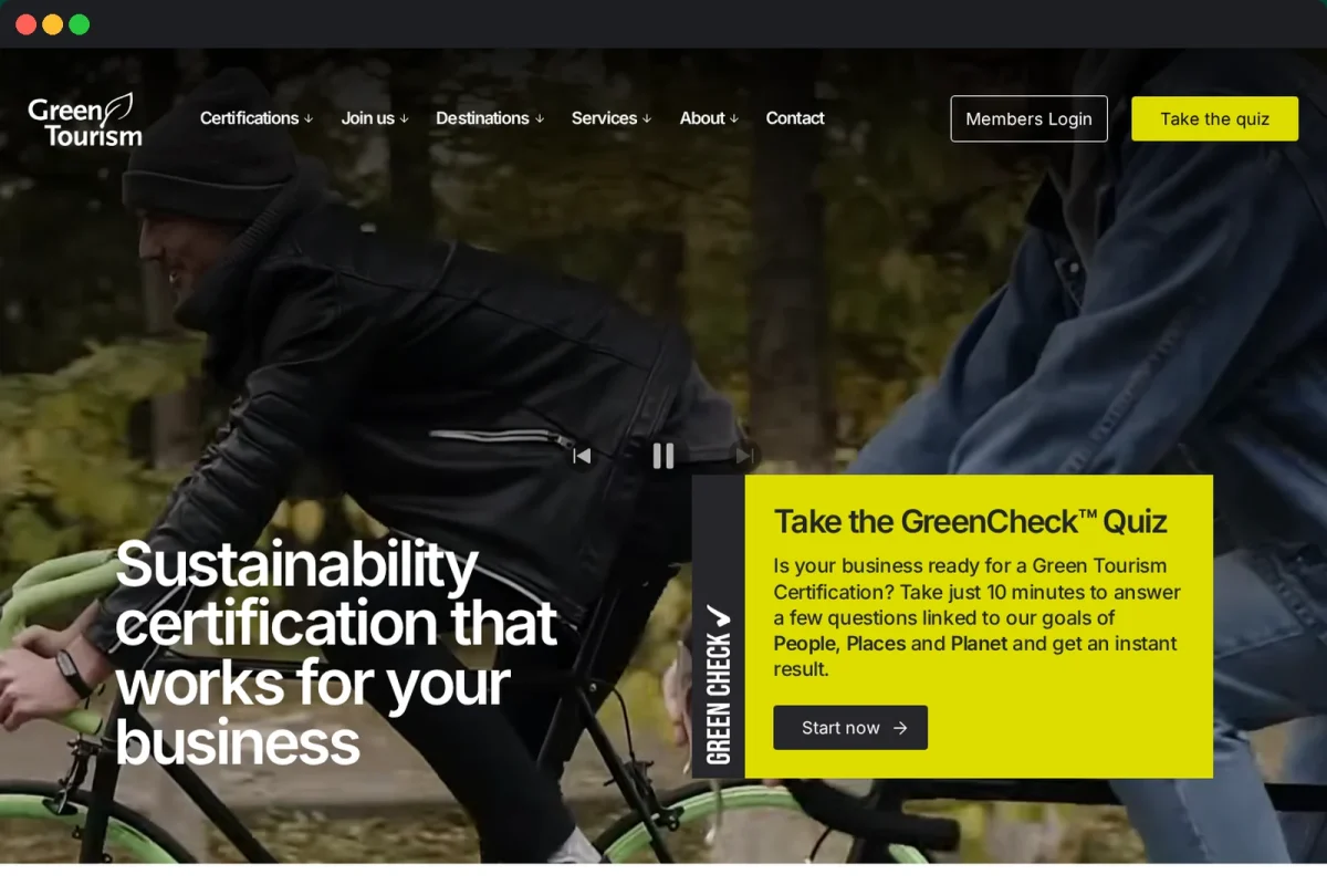 Green Tourism members directory